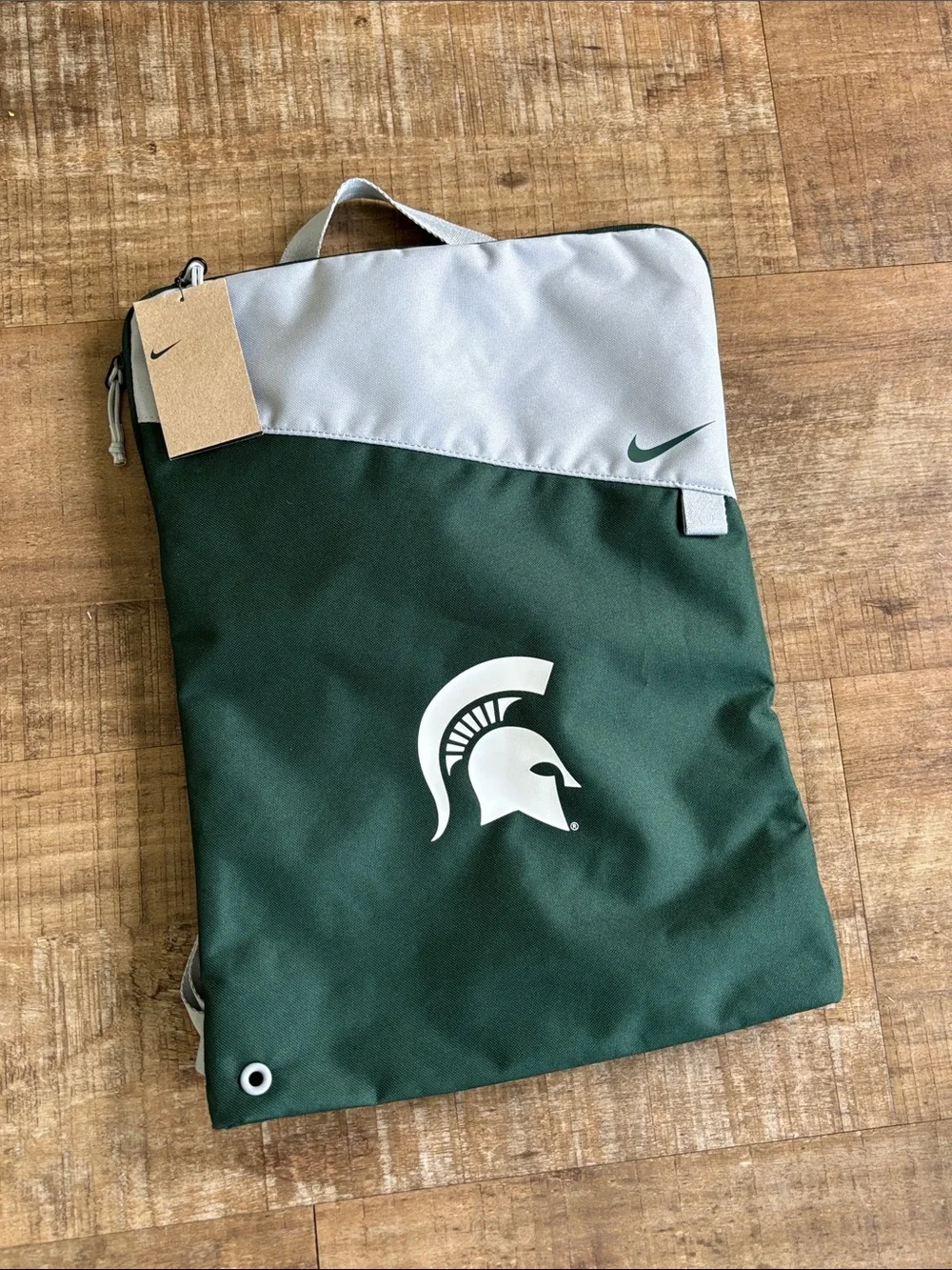 NWT Nike Michigan State MSU Spartans Utility Gymsack